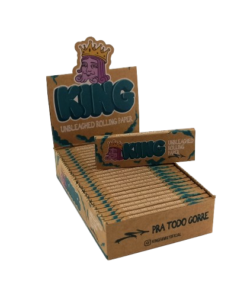 Caixa de Seda King Paper Brown Mini Size