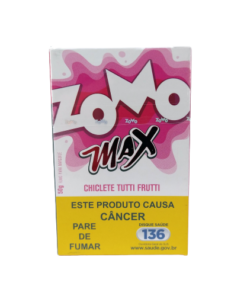 Fumo p/ Narguilé Zomo Max Chiclete Tutti Frutti