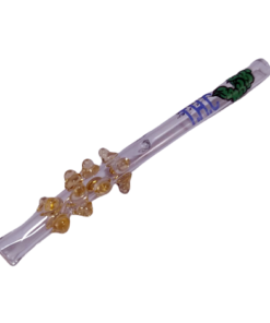 Piteira de Vidro Antistress Colorida 5mmx7cm