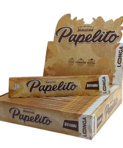 Caixa de Seda Papelito Brown Longa