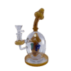 Bong de Vidro ABDZ Gold Mushroom Colors J Yellow Pq